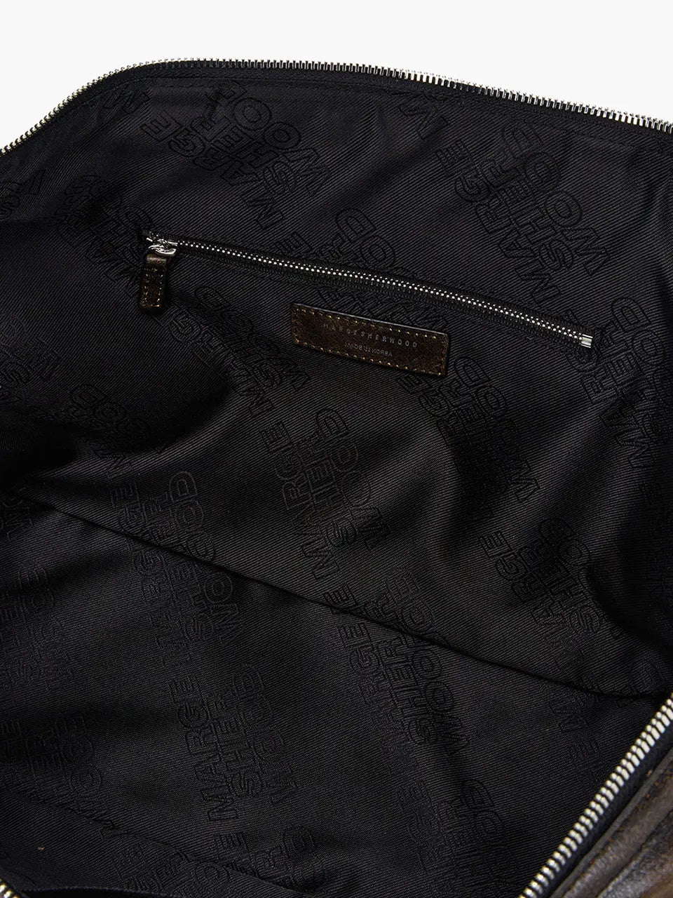 Marge Sherwood - Dumpling Tote (Brown+Black Two-Tone Cracked) product image 10 | TRAB K-Fashion Australia