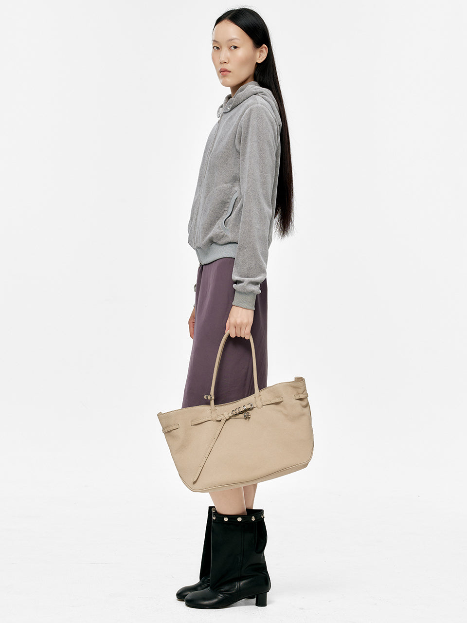 Marge Sherwood - Grandma Used Bag Large (Nude Nubuck) product image 3 | TRAB K-Fashion Australia