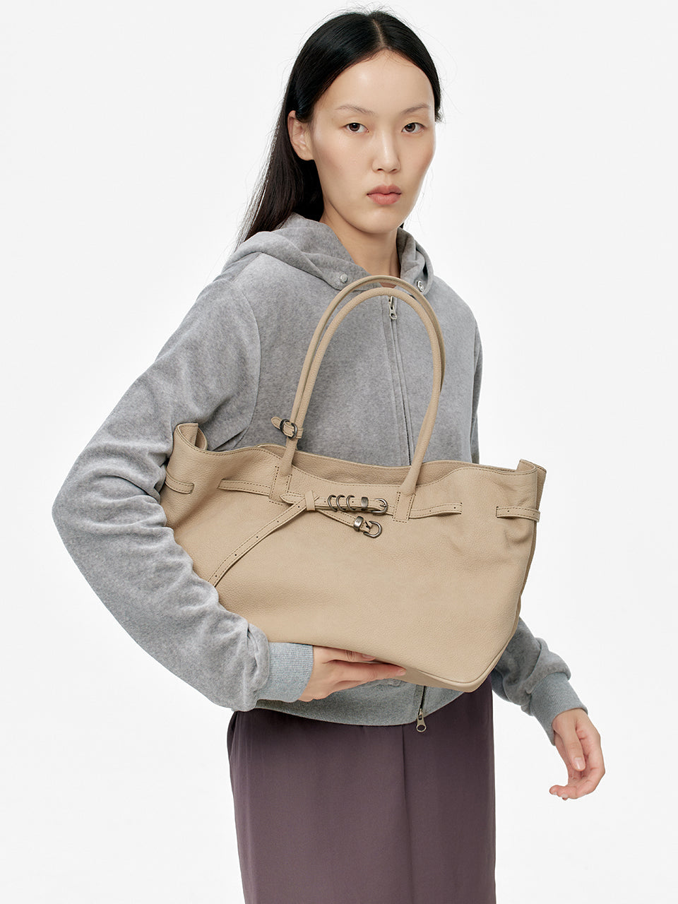 Marge Sherwood - Grandma Used Bag Large (Nude Nubuck) product image 2 | TRAB K-Fashion Australia
