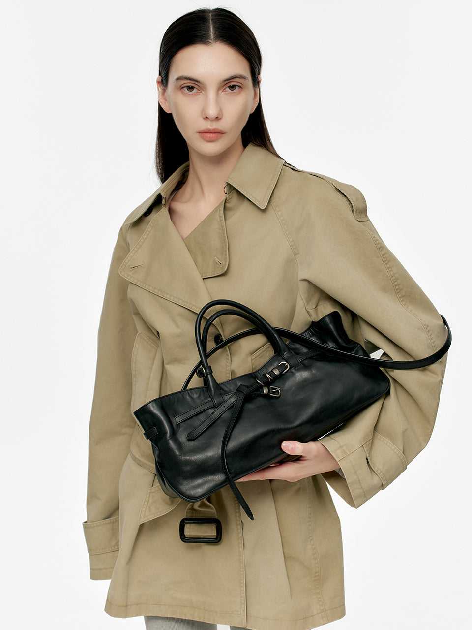Marge Sherwood - Grandma Used Bag (Black Pull-Up) product image 2 | TRAB K-Fashion Australia