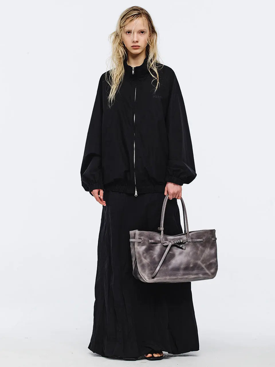 Marge Sherwood - Grandma Used Bag Large (Mauve Pull-Up) product image 3 | TRAB K-Fashion Australia