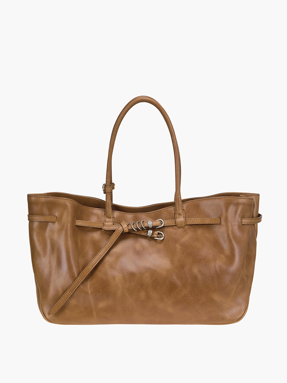 Marge Sherwood - Grandma Used Bag Large (Saddle Brown Pull-Up) product image 1 | TRAB K-Fashion Australia