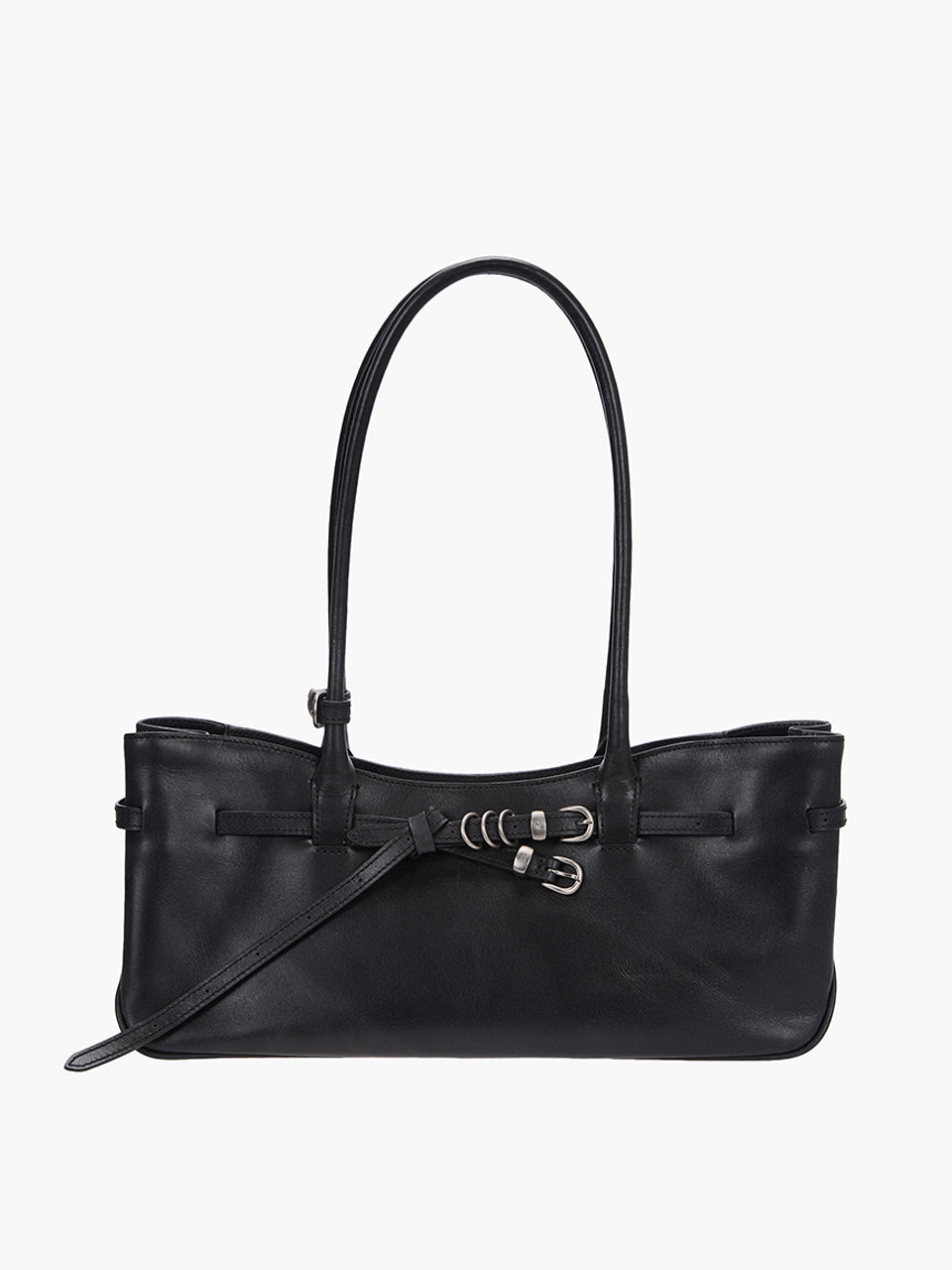 Marge Sherwood - Grandma Used Shoulder Bag (Black Pull-Up) product image 1 | TRAB K-Fashion Australia