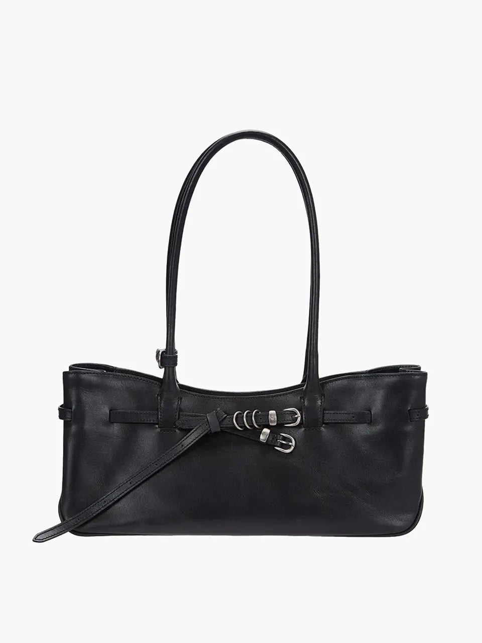 Marge Sherwood - Grandma Used Shoulder Bag (Black Pull-Up) product image 1 | TRAB K-Fashion Australia