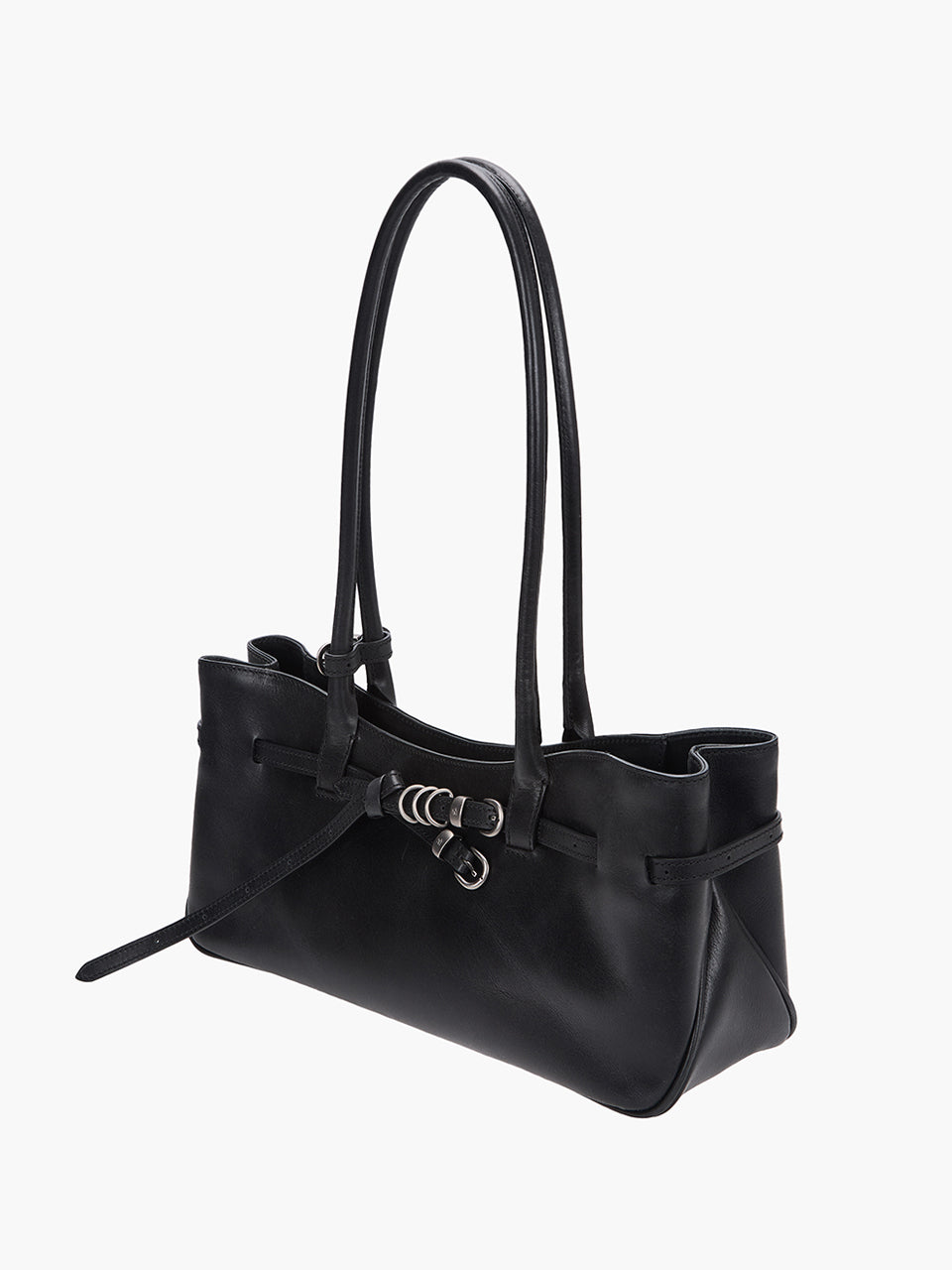 Marge Sherwood - Grandma Used Shoulder Bag (Black Pull-Up) product image 3 | TRAB K-Fashion Australia