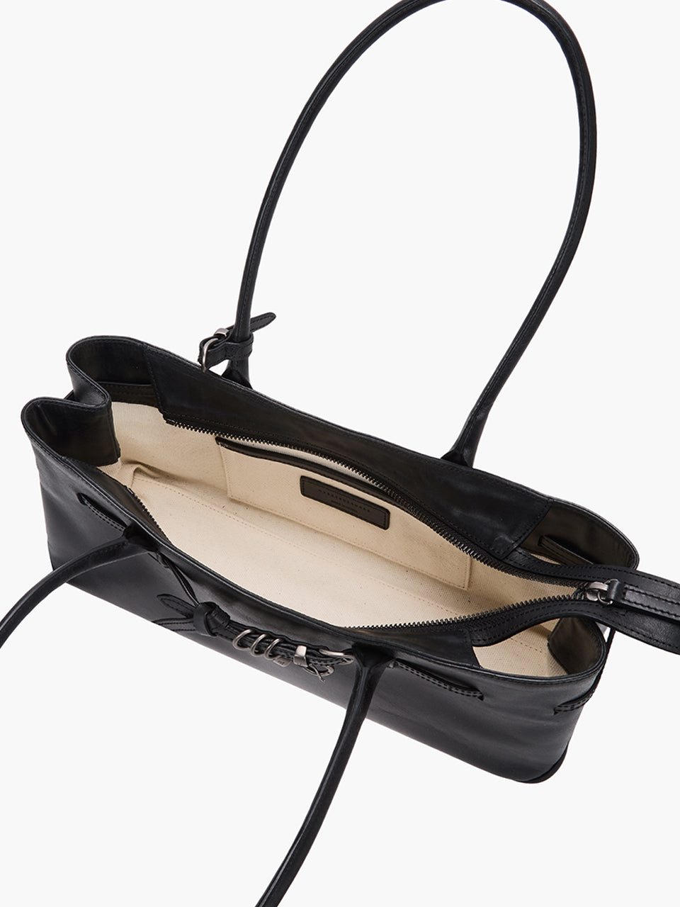 Marge Sherwood - Grandma Used Shoulder Bag (Black Pull-Up) product image 7 | TRAB K-Fashion Australia