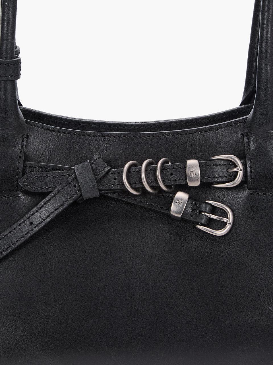 Marge Sherwood - Grandma Used Shoulder Bag (Black Pull-Up) product image 4 | TRAB K-Fashion Australia