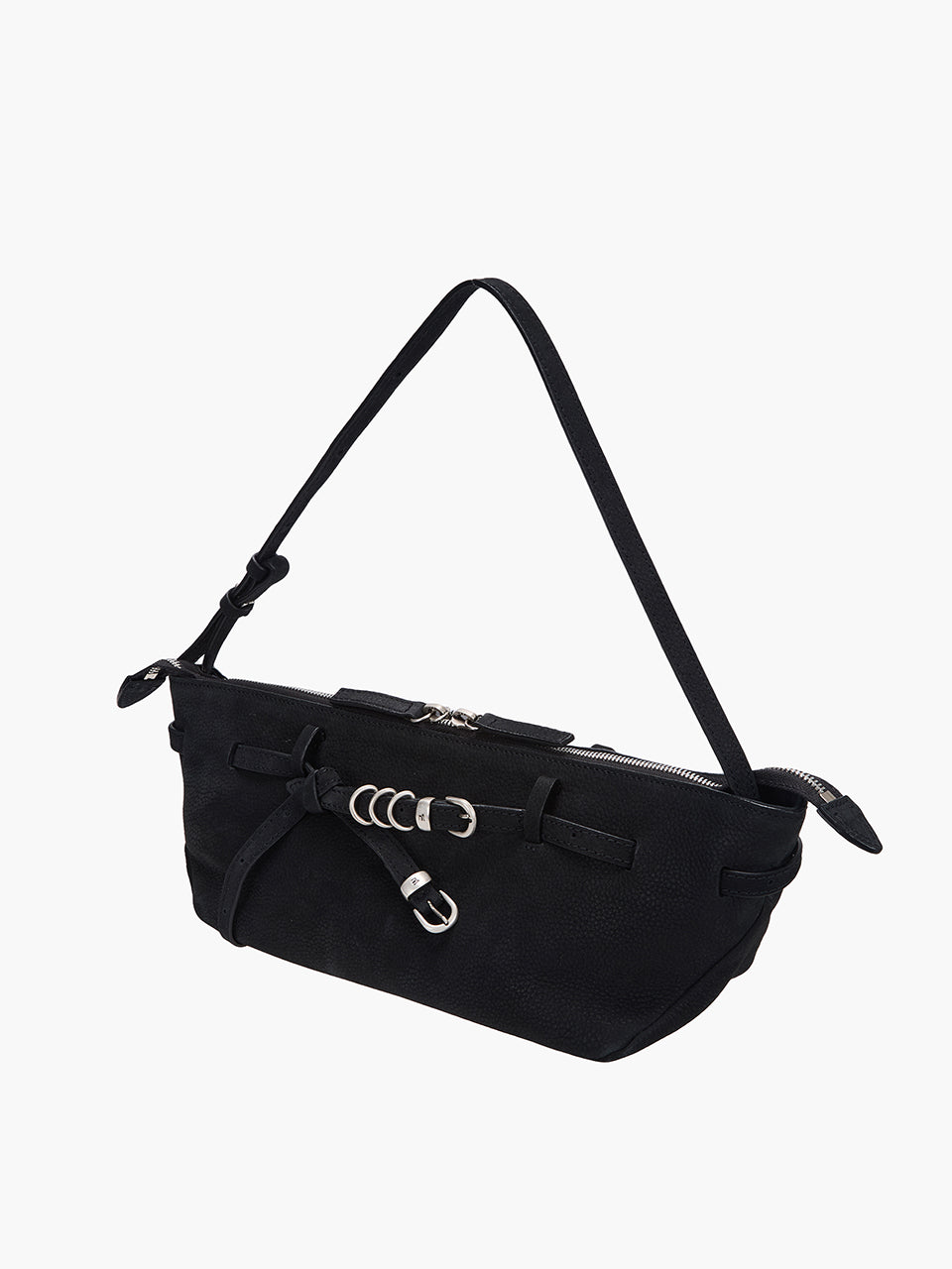Marge Sherwood - Grandma Used Sling Bag (Black Nubuck) product image 6 | TRAB K-Fashion Australia
