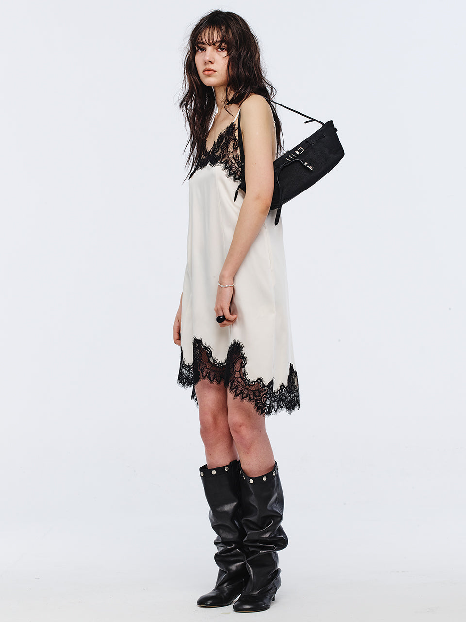 Marge Sherwood - Grandma Used Sling Bag (Black Nubuck) product image 3 | TRAB K-Fashion Australia