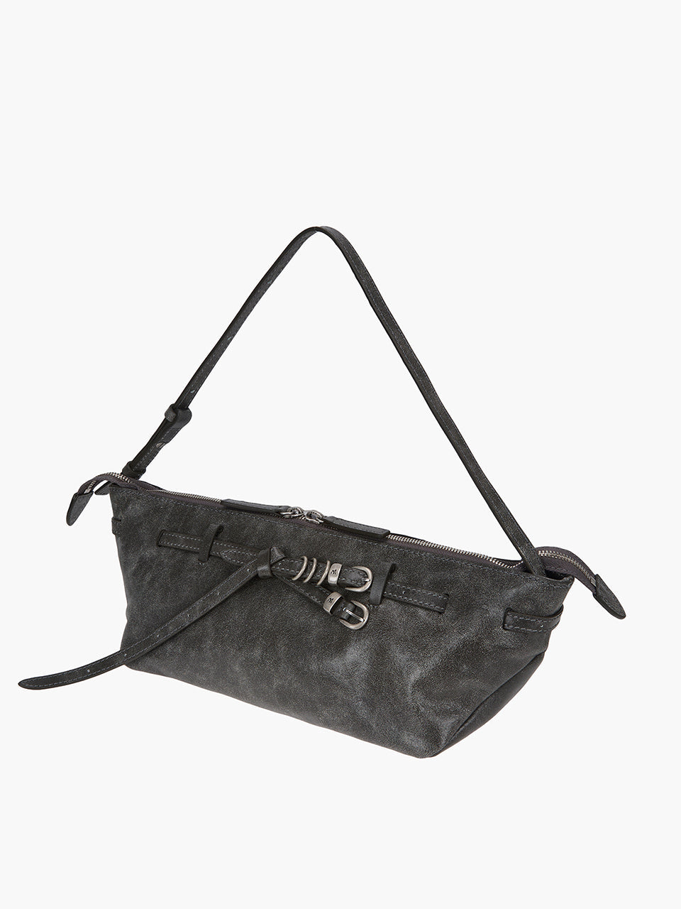 Marge Sherwood - Grandma Used Sling Bag (White+Grey Two-Tone Cracked) product image 6 | TRAB K-Fashion Australia