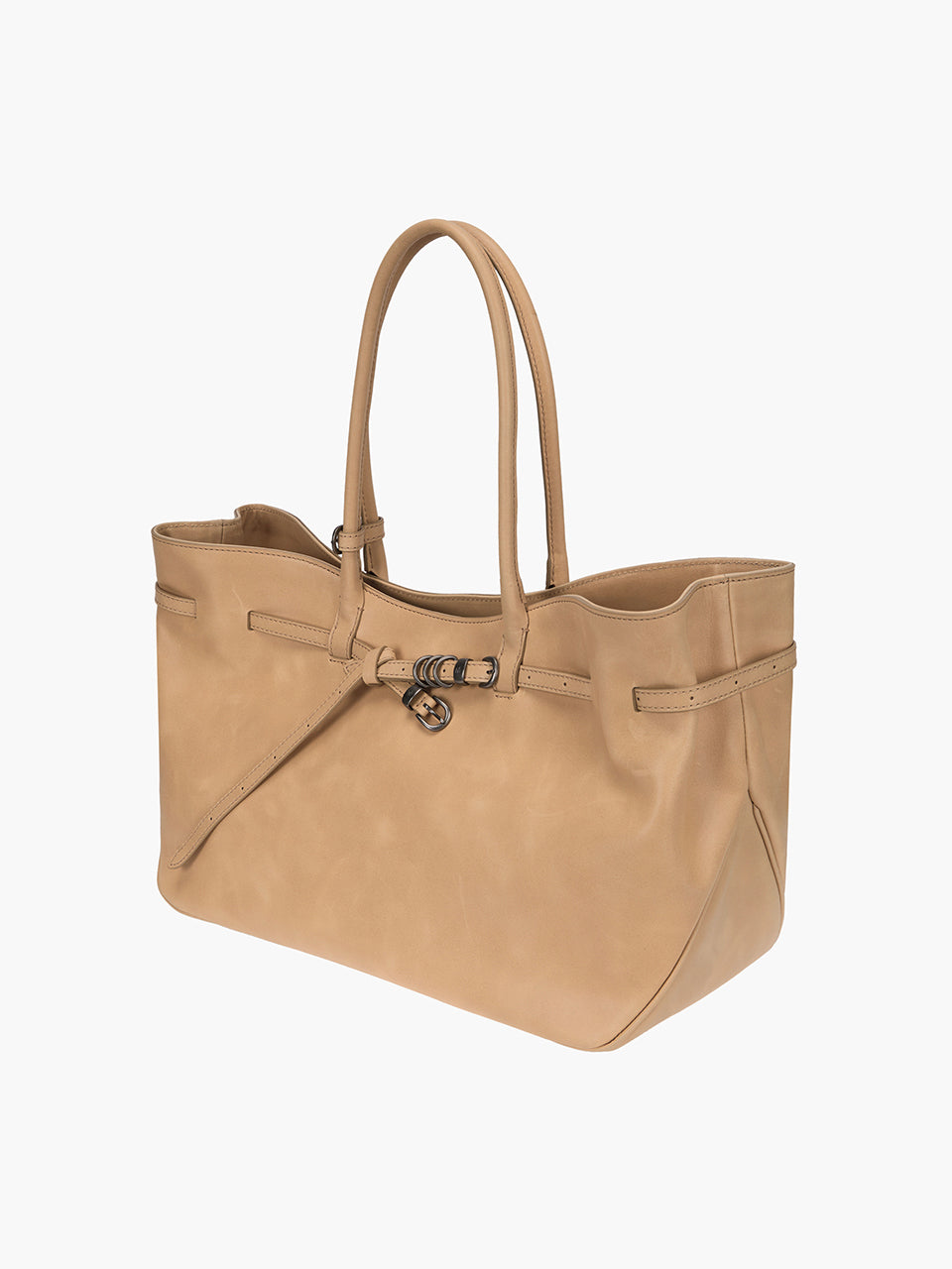 Marge Sherwood - Grandma Used Bag Large (French Beige Pull-Up) product image 6 | TRAB K-Fashion Australia