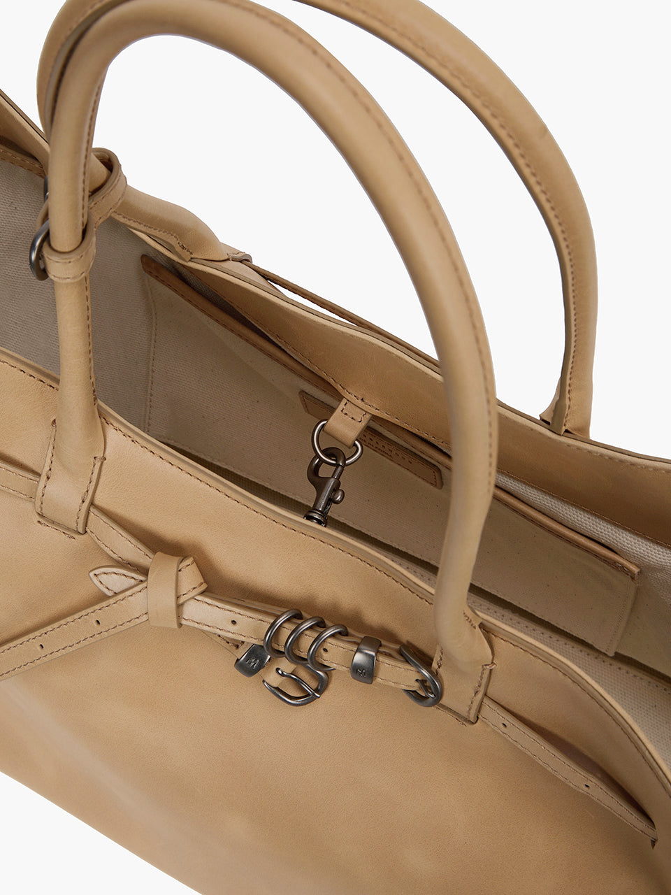 Marge Sherwood - Grandma Used Bag Large (French Beige Pull-Up) product image 9 | TRAB K-Fashion Australia