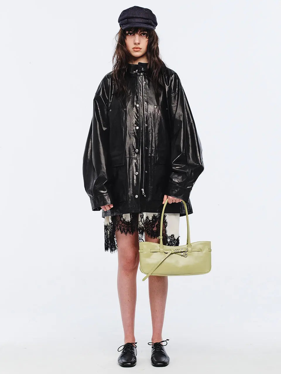 Marge Sherwood - Grandma Used Shoulder Bag (Avocado Pull-Up) product image 3 | TRAB K-Fashion Australia