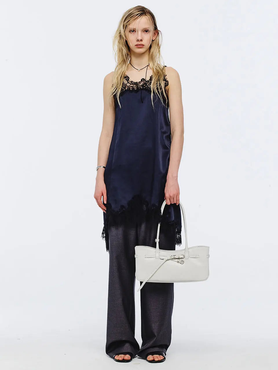 Marge Sherwood - Grandma Used Shoulder Bag (Off White Cracked) product image 3 | TRAB K-Fashion Australia