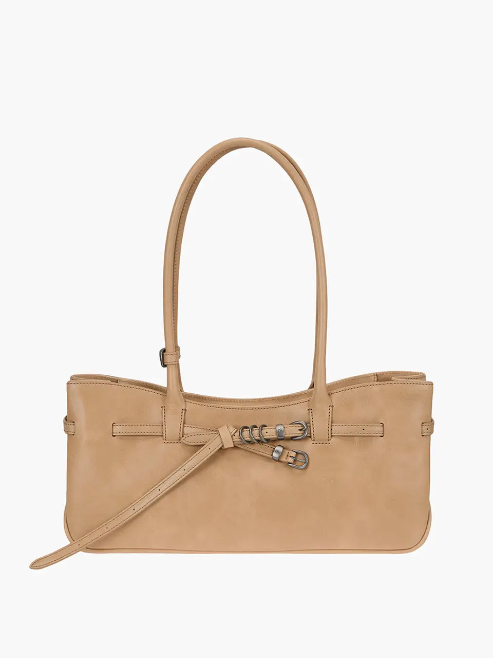 Marge Sherwood - Grandma Used Shoulder Bag (French Beige Pull-Up) product image 4 | TRAB K-Fashion Australia