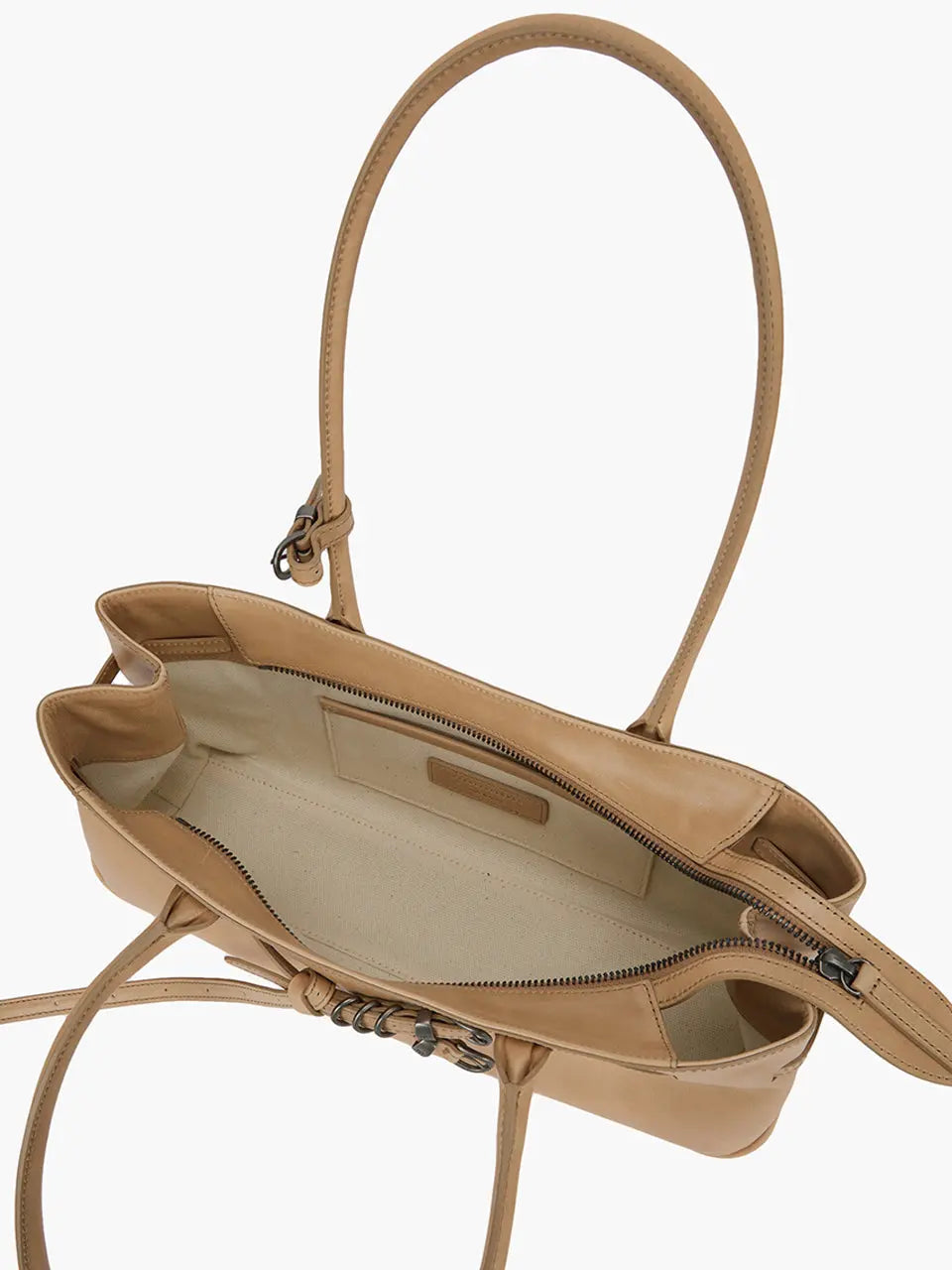 Marge Sherwood - Grandma Used Shoulder Bag (French Beige Pull-Up) product image 10 | TRAB K-Fashion Australia
