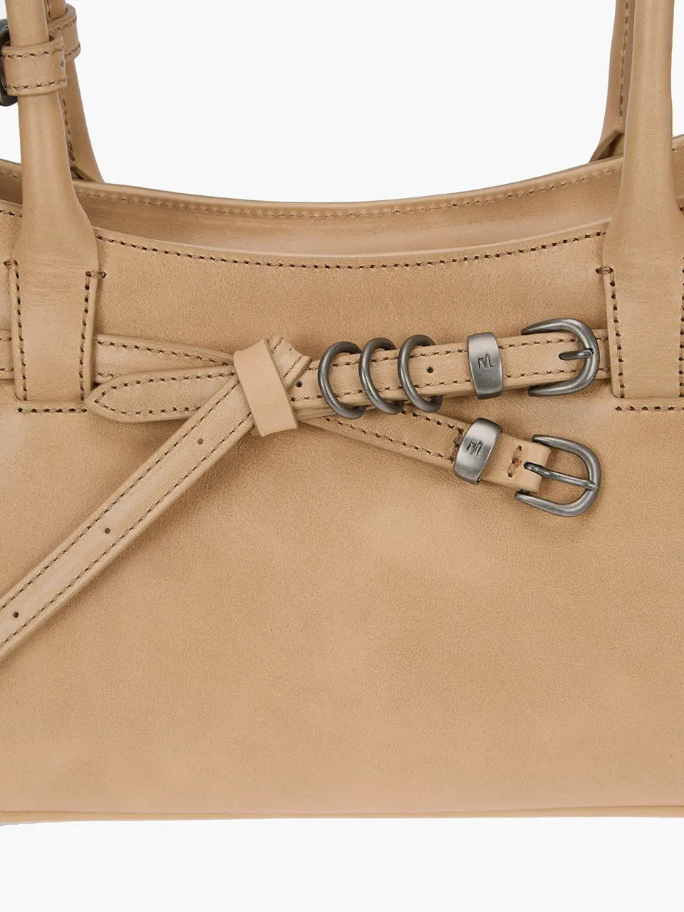 Marge Sherwood - Grandma Used Shoulder Bag (French Beige Pull-Up) product image 7 | TRAB K-Fashion Australia