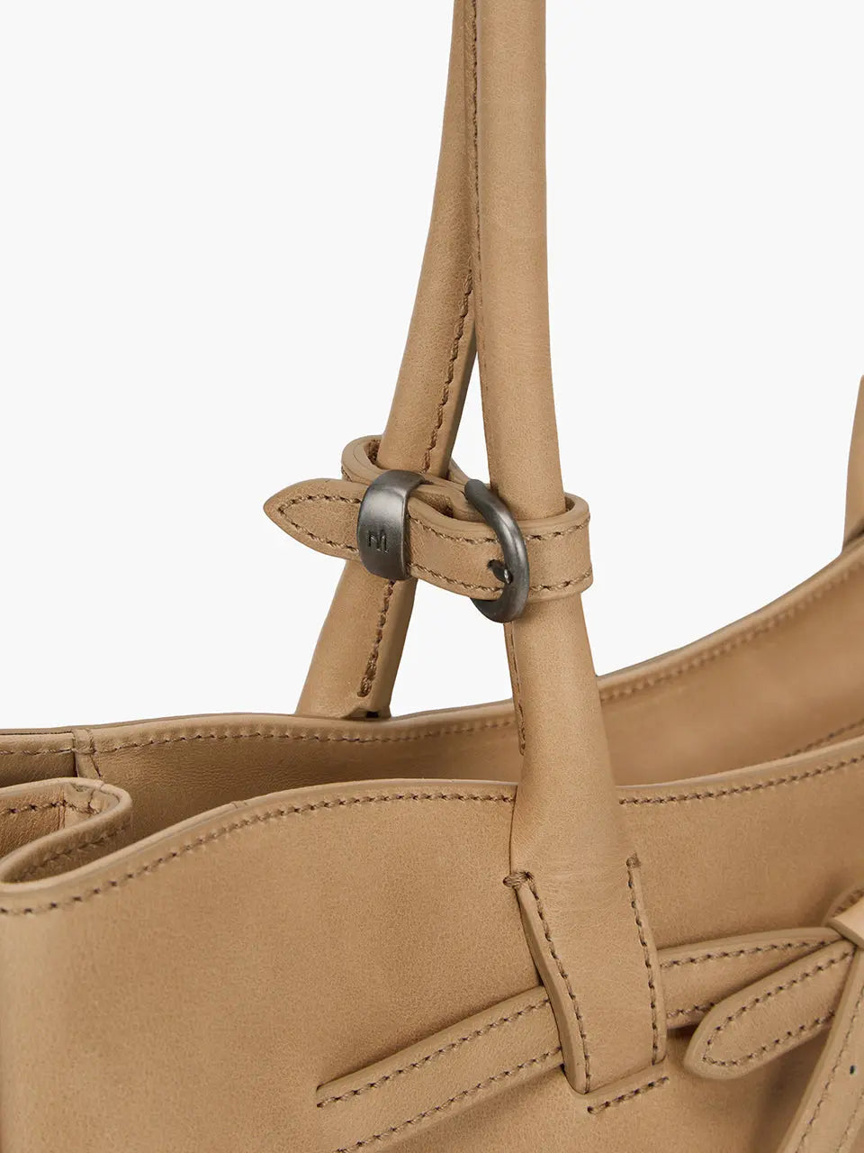 Marge Sherwood - Grandma Used Shoulder Bag (French Beige Pull-Up) product image 8 | TRAB K-Fashion Australia