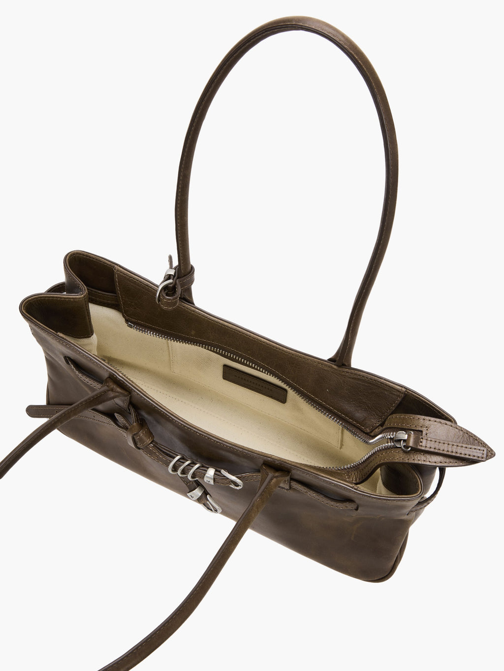 Marge Sherwood - Grandma Used Shoulder Bag (Washed Brown Pull-Up) product image 7 | TRAB K-Fashion Australia