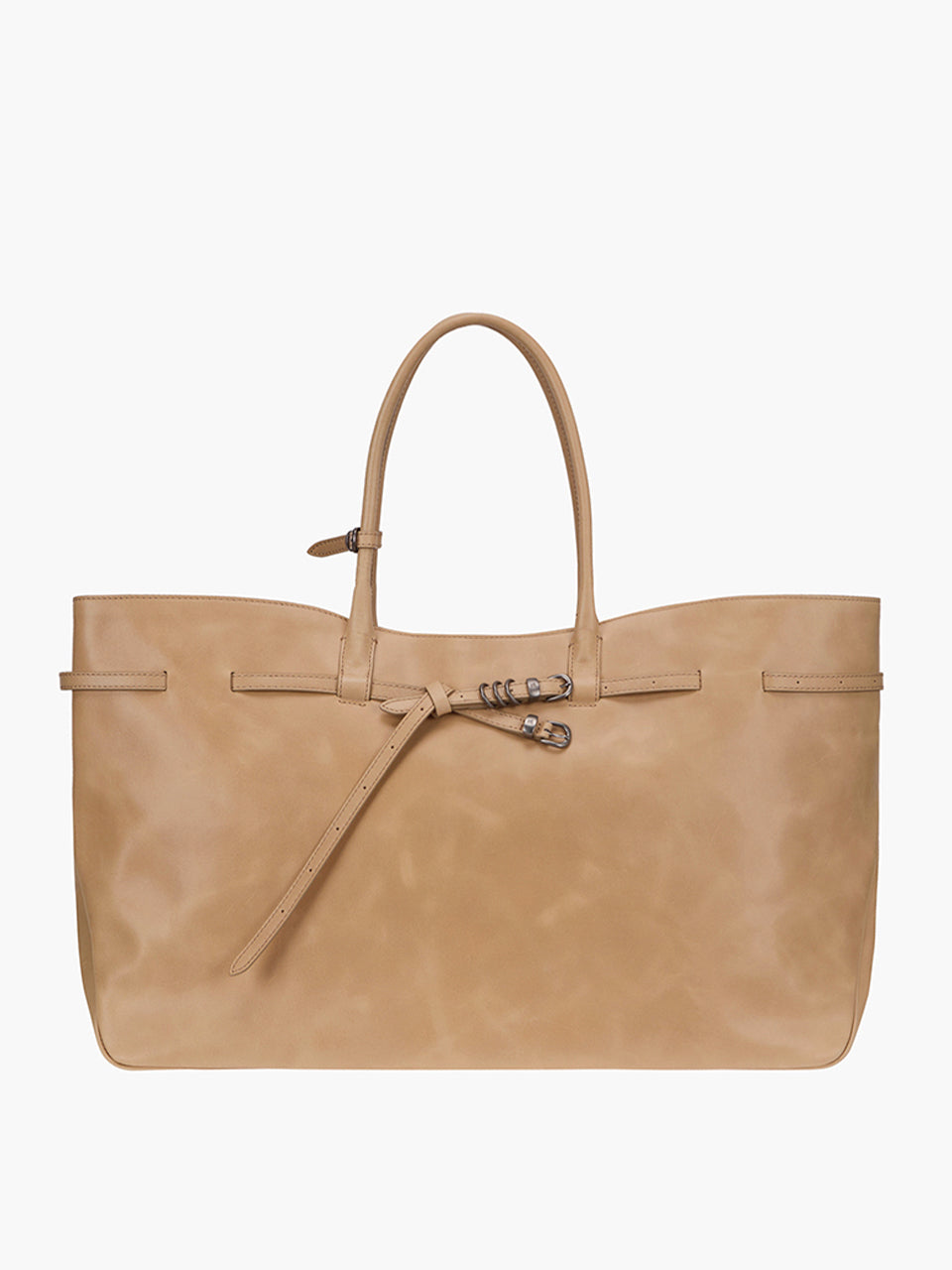 Marge Sherwood - Grandma Used Bag Xl (French Beige Pull-Up) product image 1 | TRAB K-Fashion Australia