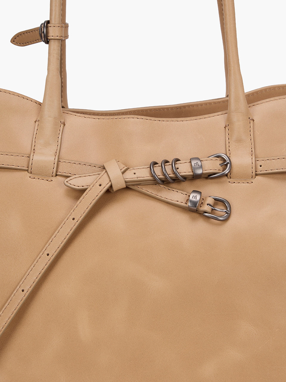 Marge Sherwood - Grandma Used Bag Xl (French Beige Pull-Up) product image 7 | TRAB K-Fashion Australia