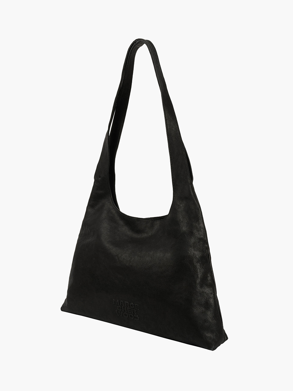 Marge Sherwood - Halter Hobo Large (Black Washed Nappa) product image 4 | TRAB K-Fashion Australia