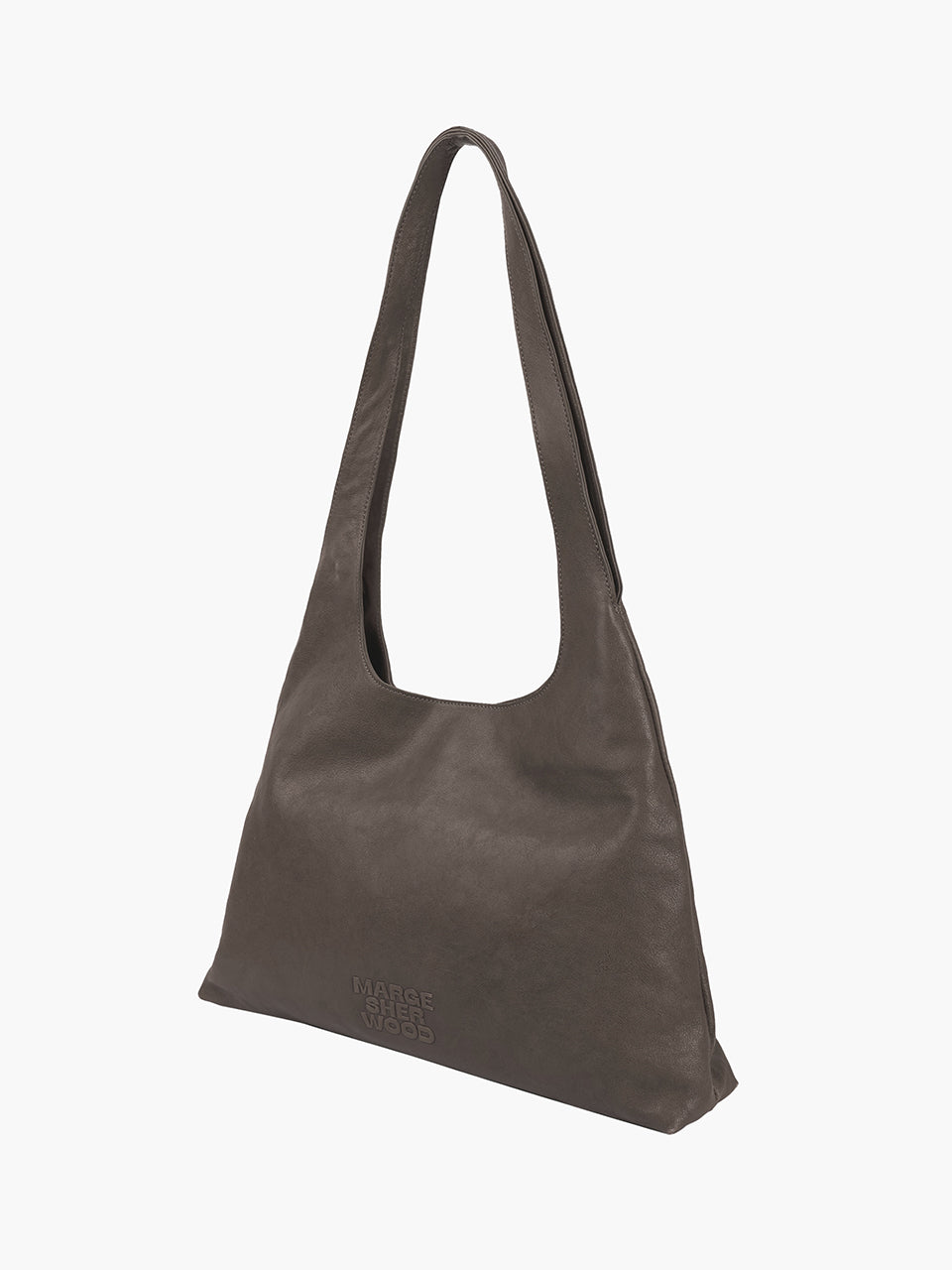 Marge Sherwood - Halter Hobo Large (Taupe Washed Nappa) product image 4 | TRAB K-Fashion Australia