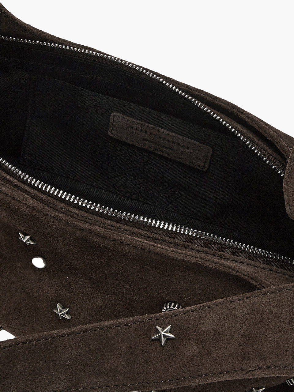 Marge Sherwood - Halter Hobo (Choco Brown Studded Suede) product image 8 | TRAB K-Fashion Australia