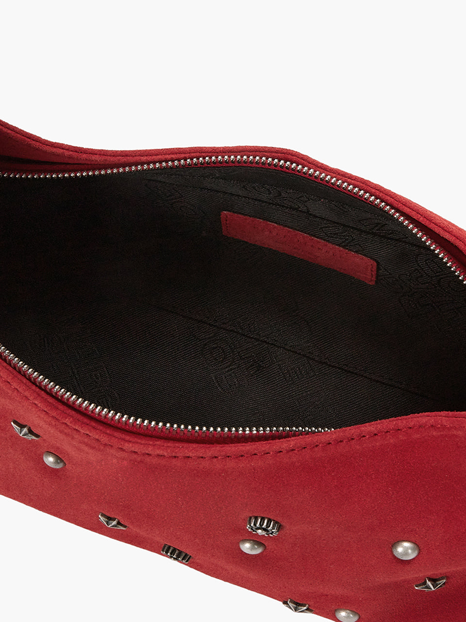 Marge Sherwood - Halter Hobo (Red Studded Suede) product image 8 | TRAB K-Fashion Australia