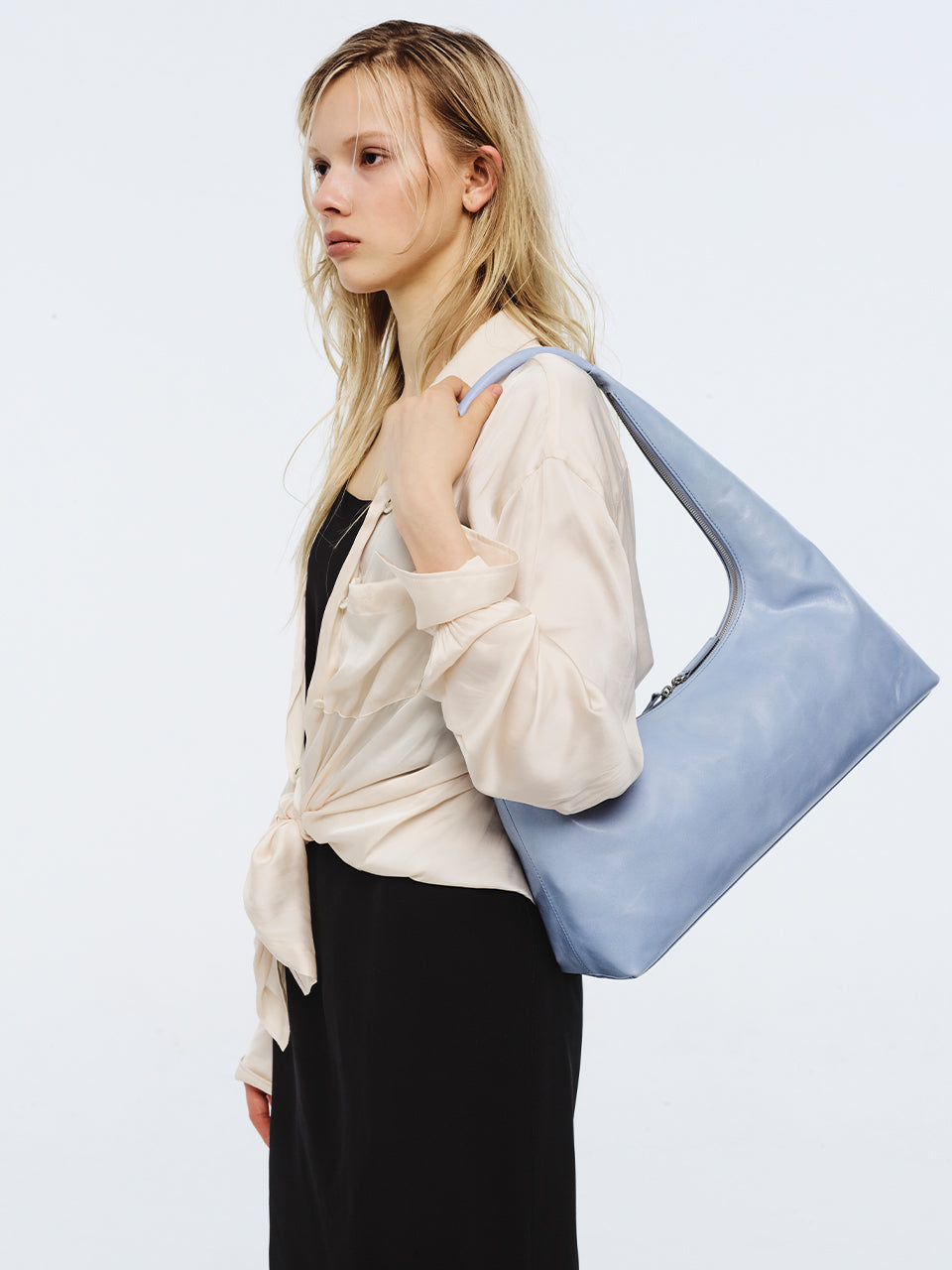 Marge Sherwood - Hobo Large (Blue Semi Veg) product image 2 | TRAB K-Fashion Australia