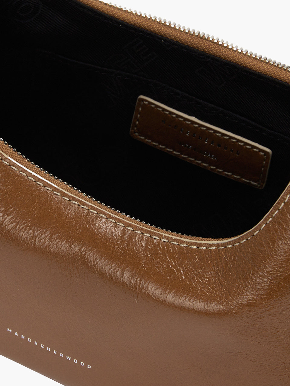 Marge Sherwood - Hobo Shoulder (Brown Crinkle) product image 8 | TRAB K-Fashion Australia