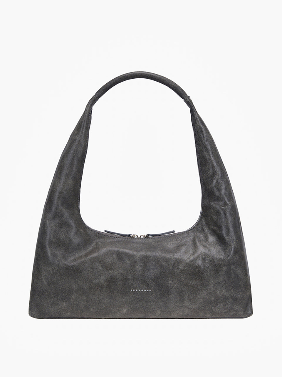 Marge Sherwood - Hobo Large (White+Grey Two-Tone Cracked) product image 1 | TRAB K-Fashion Australia