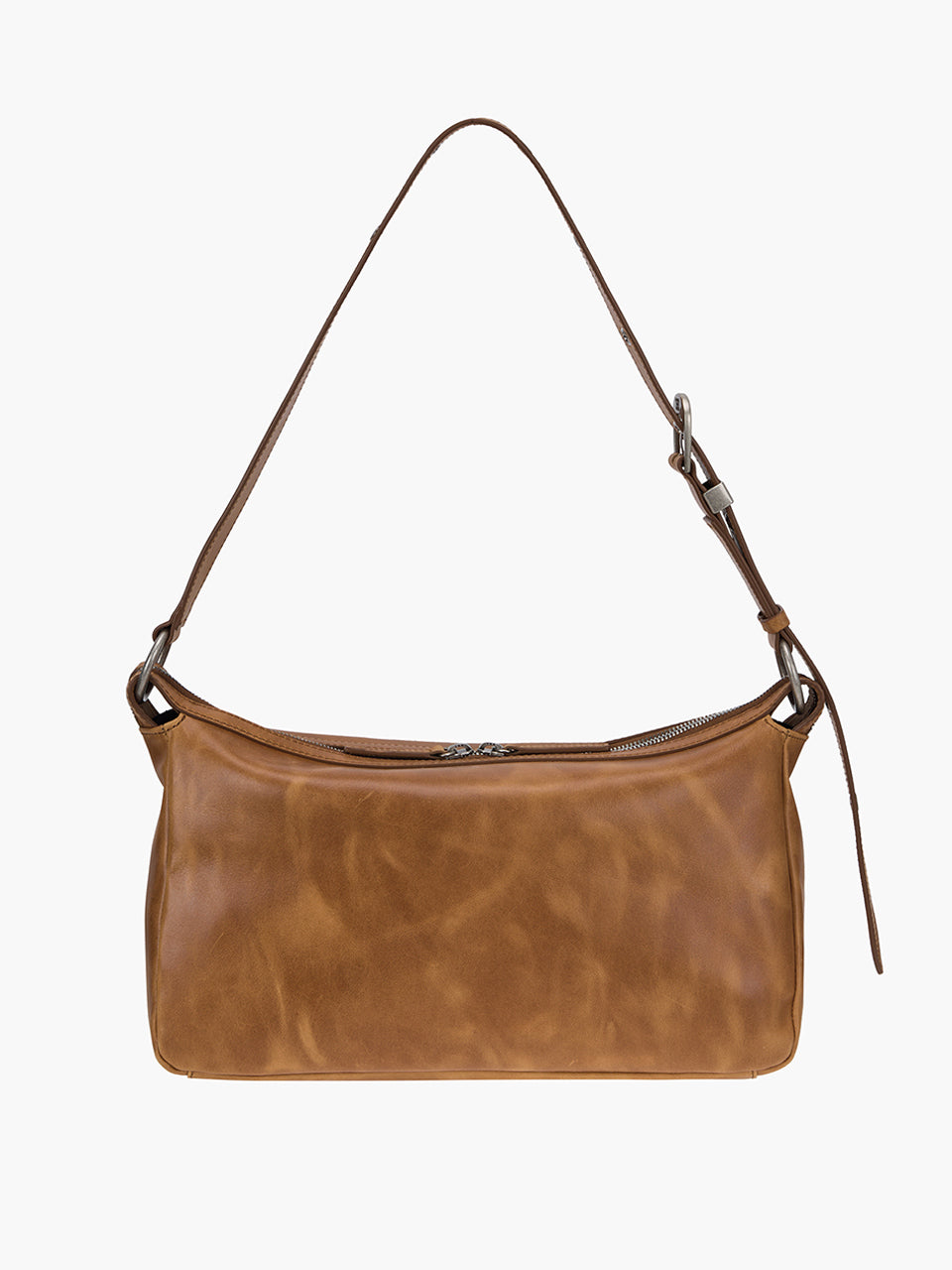 Marge Sherwood - Outpocket Hobo (Saddle Brown Pull-Up) product image 5 | TRAB K-Fashion Australia