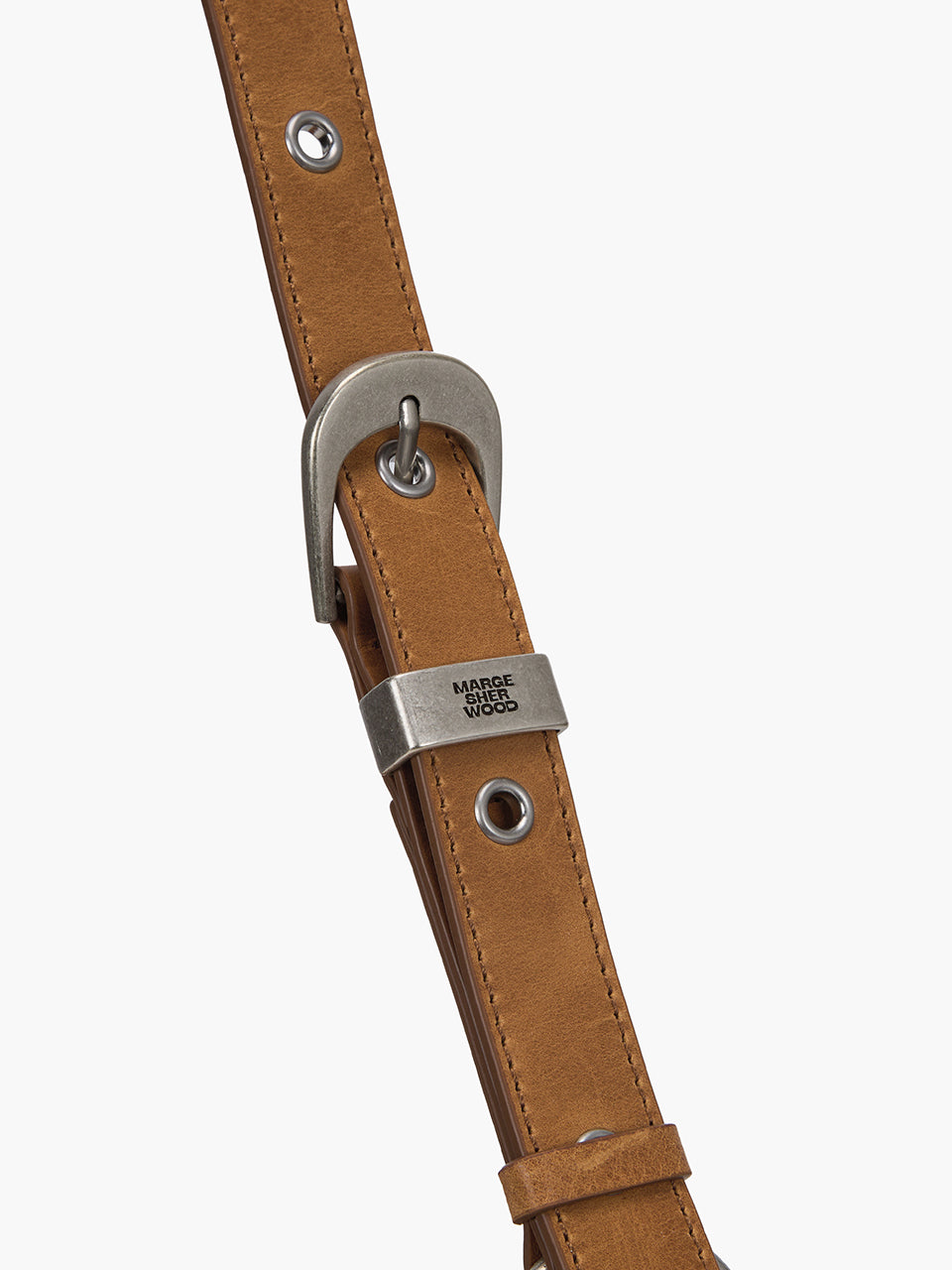 Marge Sherwood - Outpocket Hobo (Saddle Brown Pull-Up) product image 9 | TRAB K-Fashion Australia