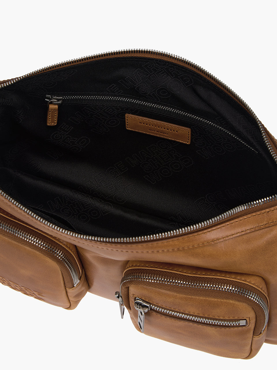 Marge Sherwood - Outpocket Hobo (Saddle Brown Pull-Up) product image 8 | TRAB K-Fashion Australia