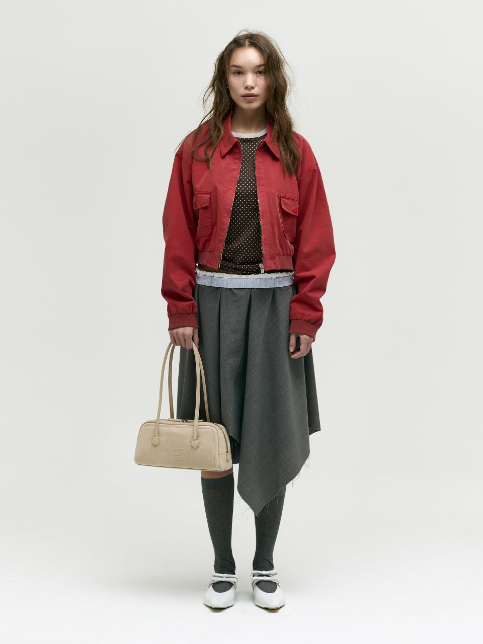 Marge Sherwood - Soft Boston Ew (Nude Nubuck) product image 3 | TRAB K-Fashion Australia