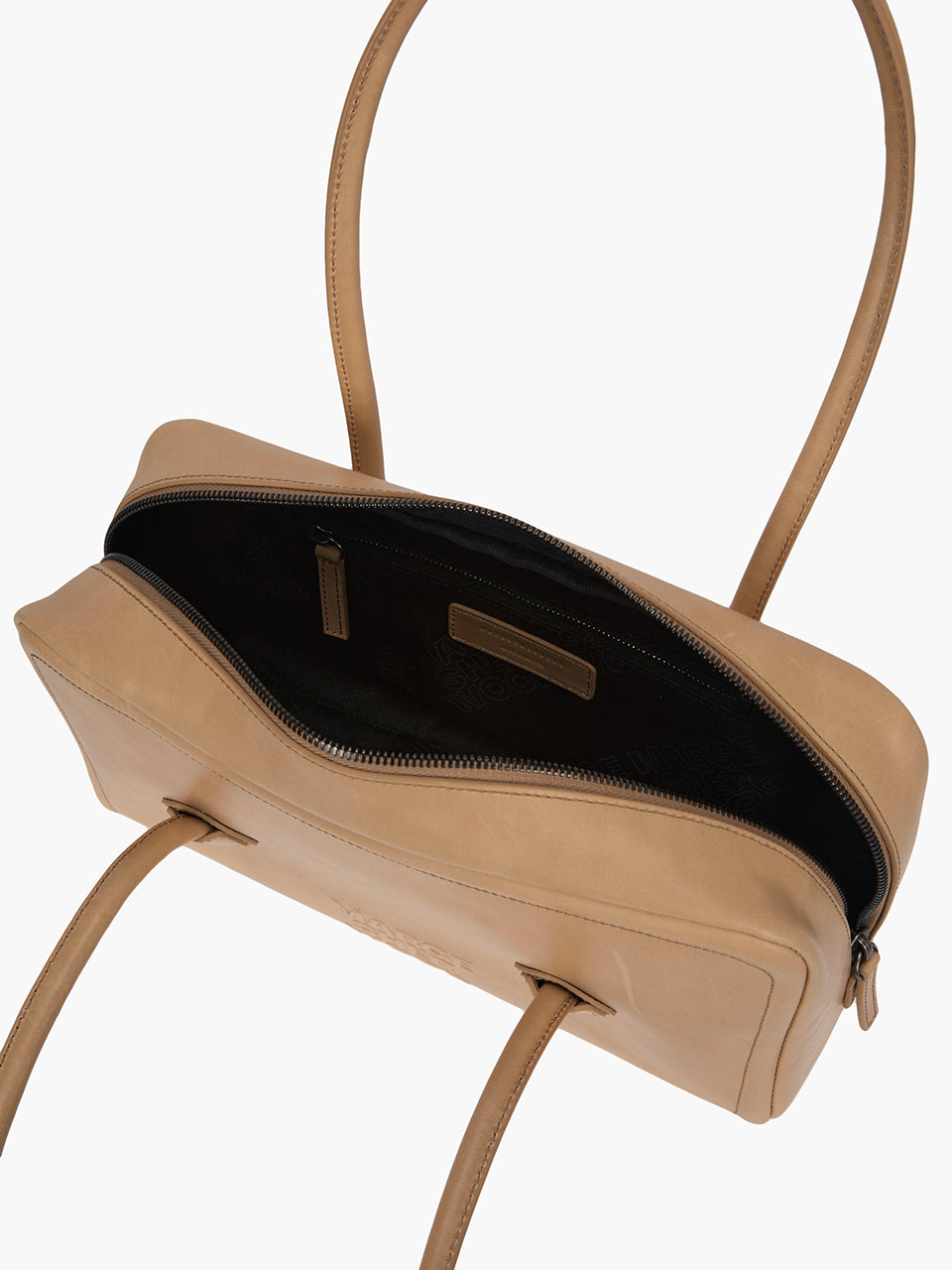 Marge Sherwood - Soft Boston Small (French Beige Pull-Up) product image 4 | TRAB K-Fashion Australia