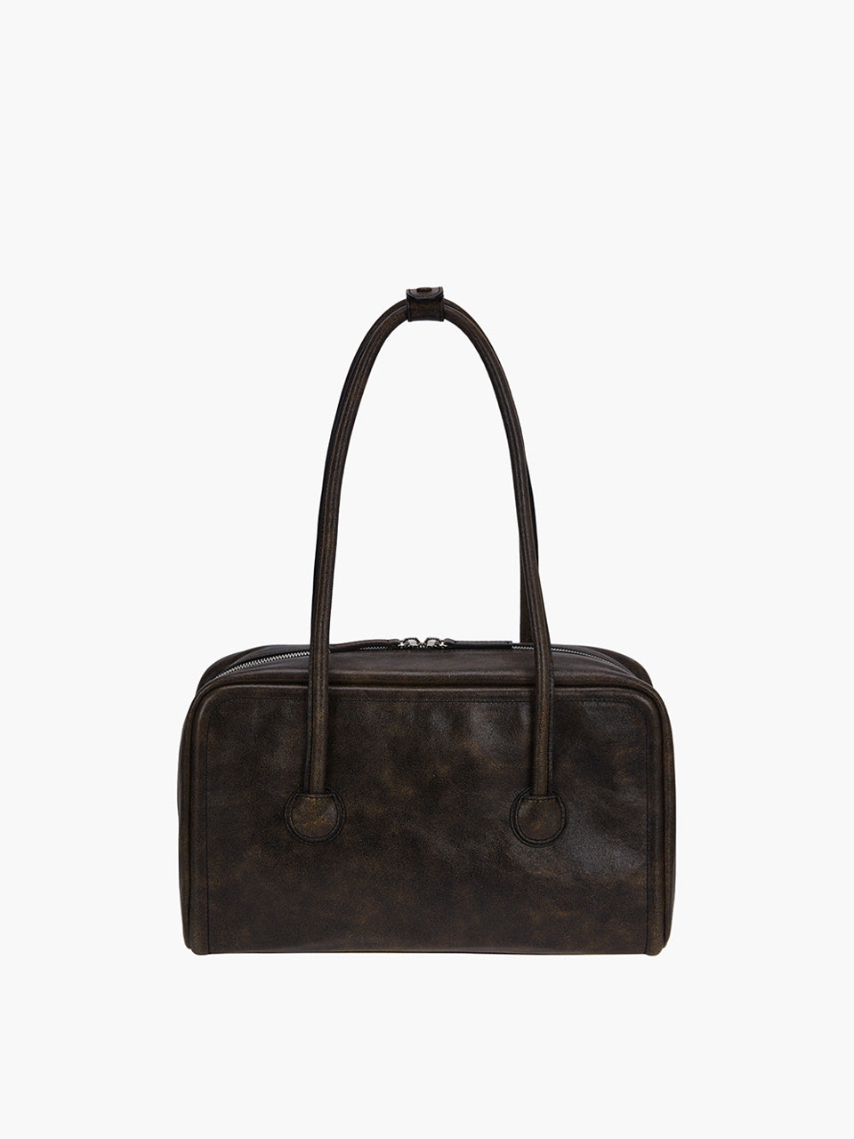 Marge Sherwood - Soft Boston (Brown+Black Two-Tone Cracked) product image 2 | TRAB K-Fashion Australia