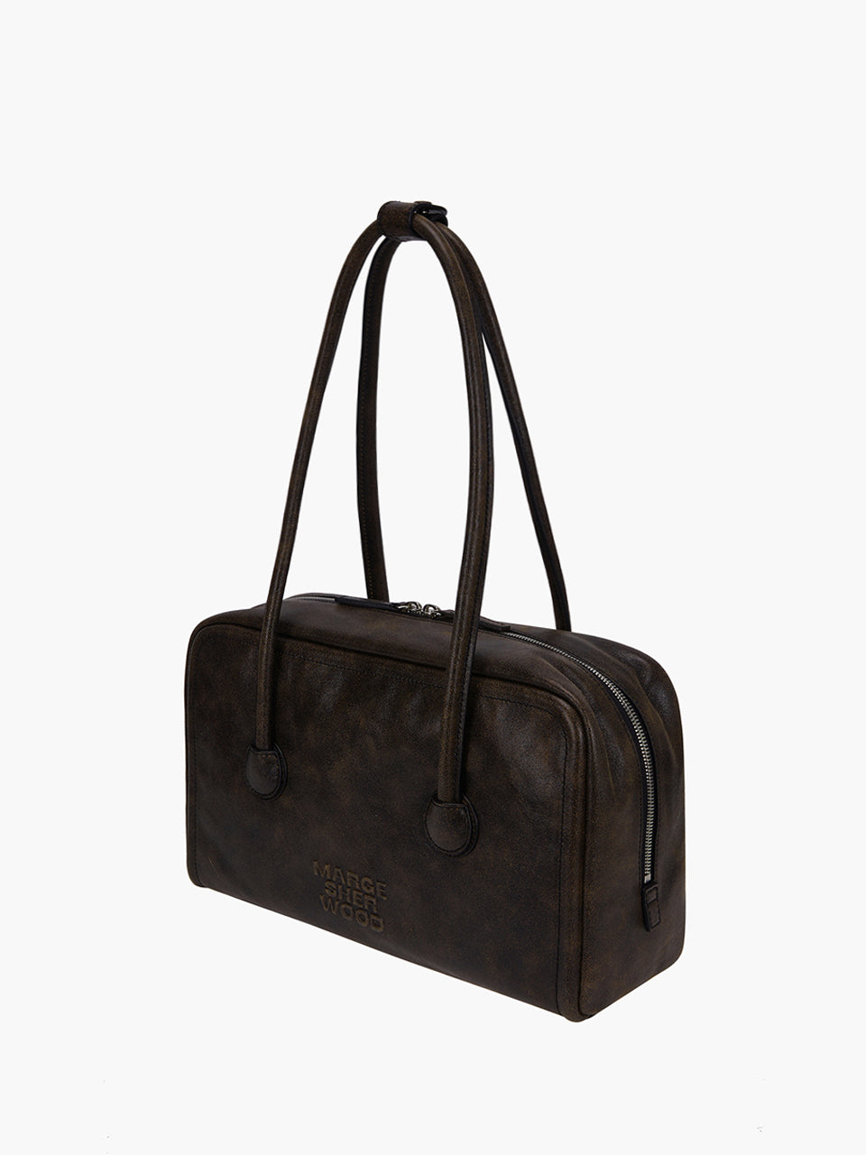 Marge Sherwood - Soft Boston (Brown+Black Two-Tone Cracked) product image 3 | TRAB K-Fashion Australia