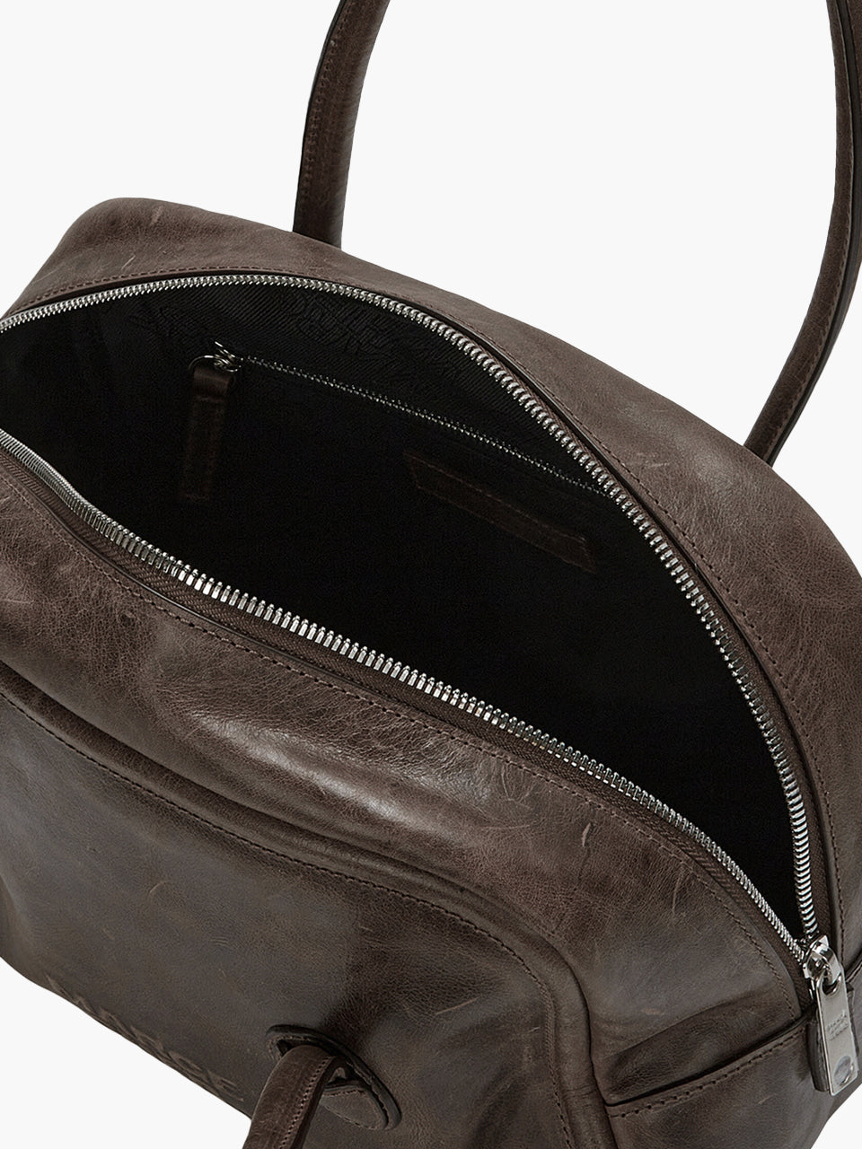 Marge Sherwood - Soft Tote (Washed Brown Pull-Up) product image 8 | TRAB K-Fashion Australia