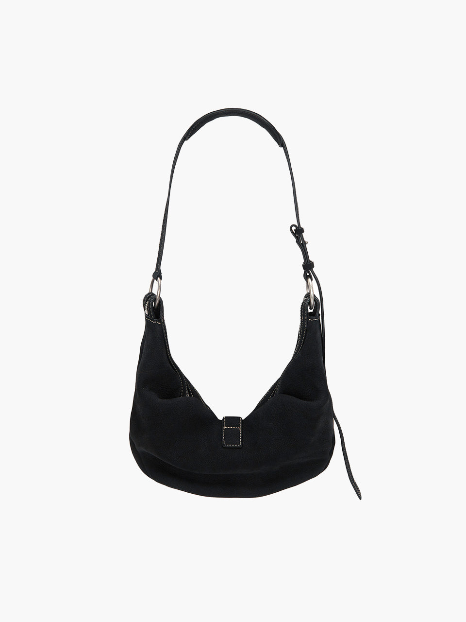 Marge Sherwood - Belted Hobo Medium (Black Nubuck) product image 6 | TRAB K-Fashion Australia