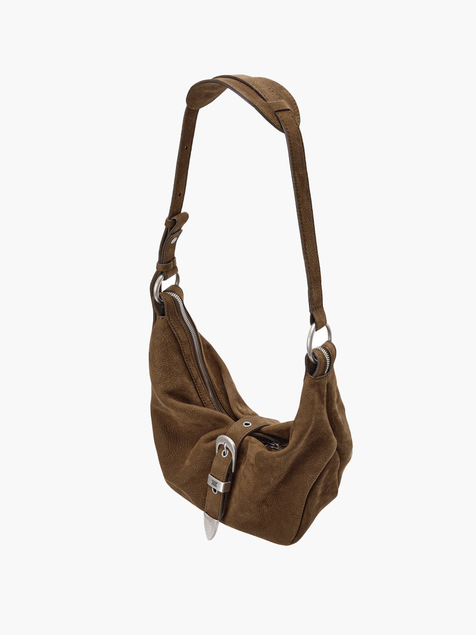 Marge Sherwood - Belted Hobo Medium (Chestnut Nubuck) product image 3 | TRAB K-Fashion Australia
