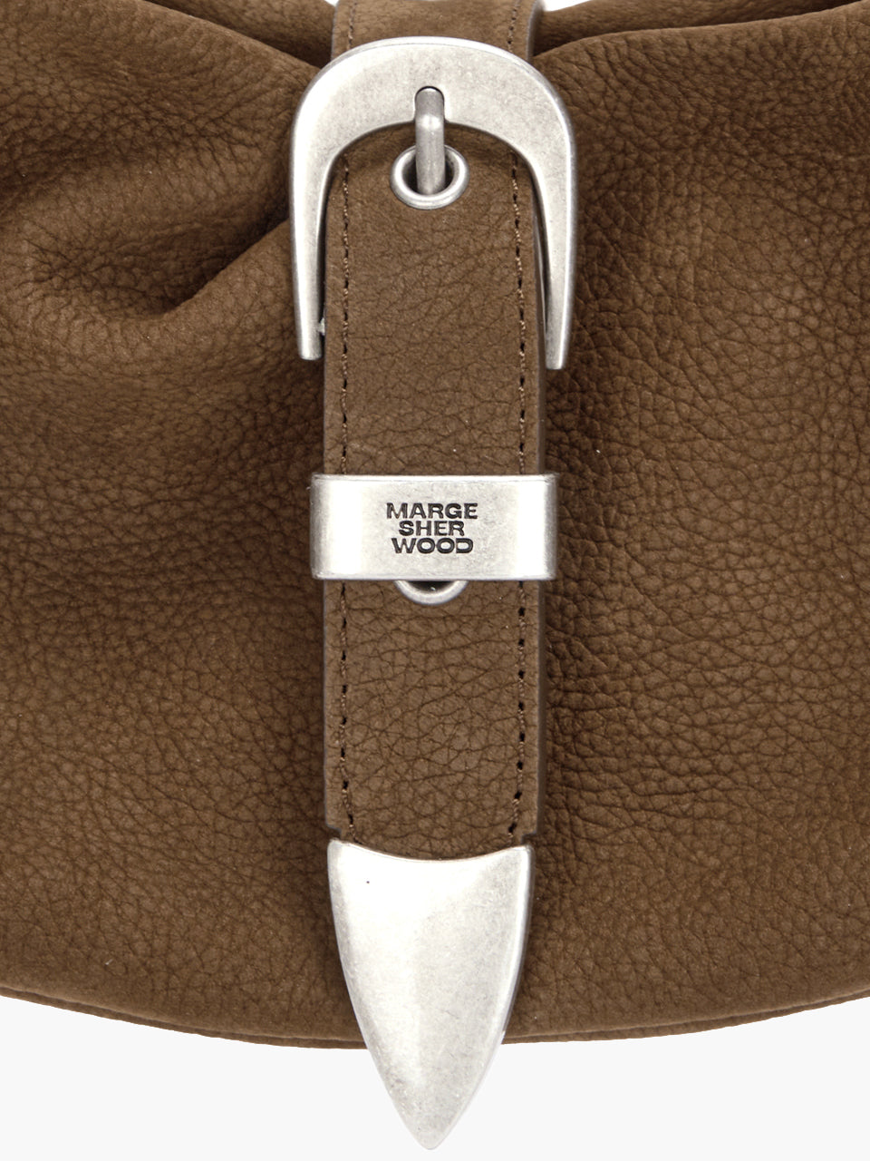 Marge Sherwood - Belted Hobo Medium (Chestnut Nubuck) product image 4 | TRAB K-Fashion Australia