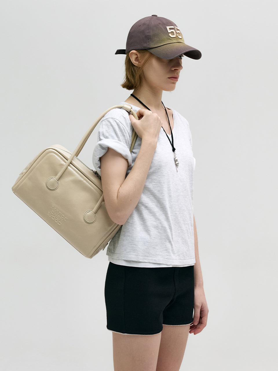 Marge Sherwood - Soft Boston (Cream Beige Crinkle) product image 5 | TRAB K-Fashion Australia