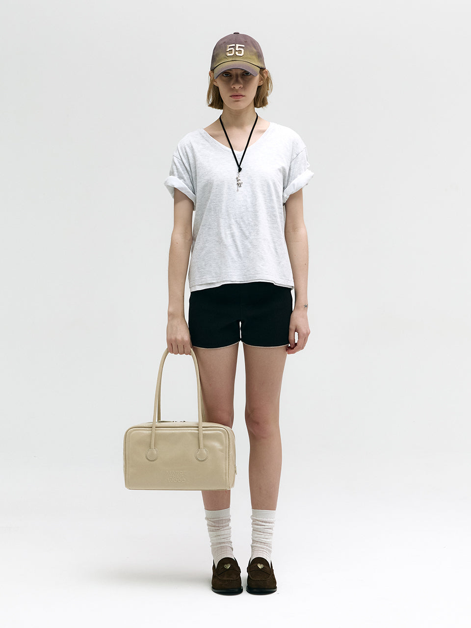 Marge Sherwood - Soft Boston (Cream Beige Crinkle) product image 7 | TRAB K-Fashion Australia