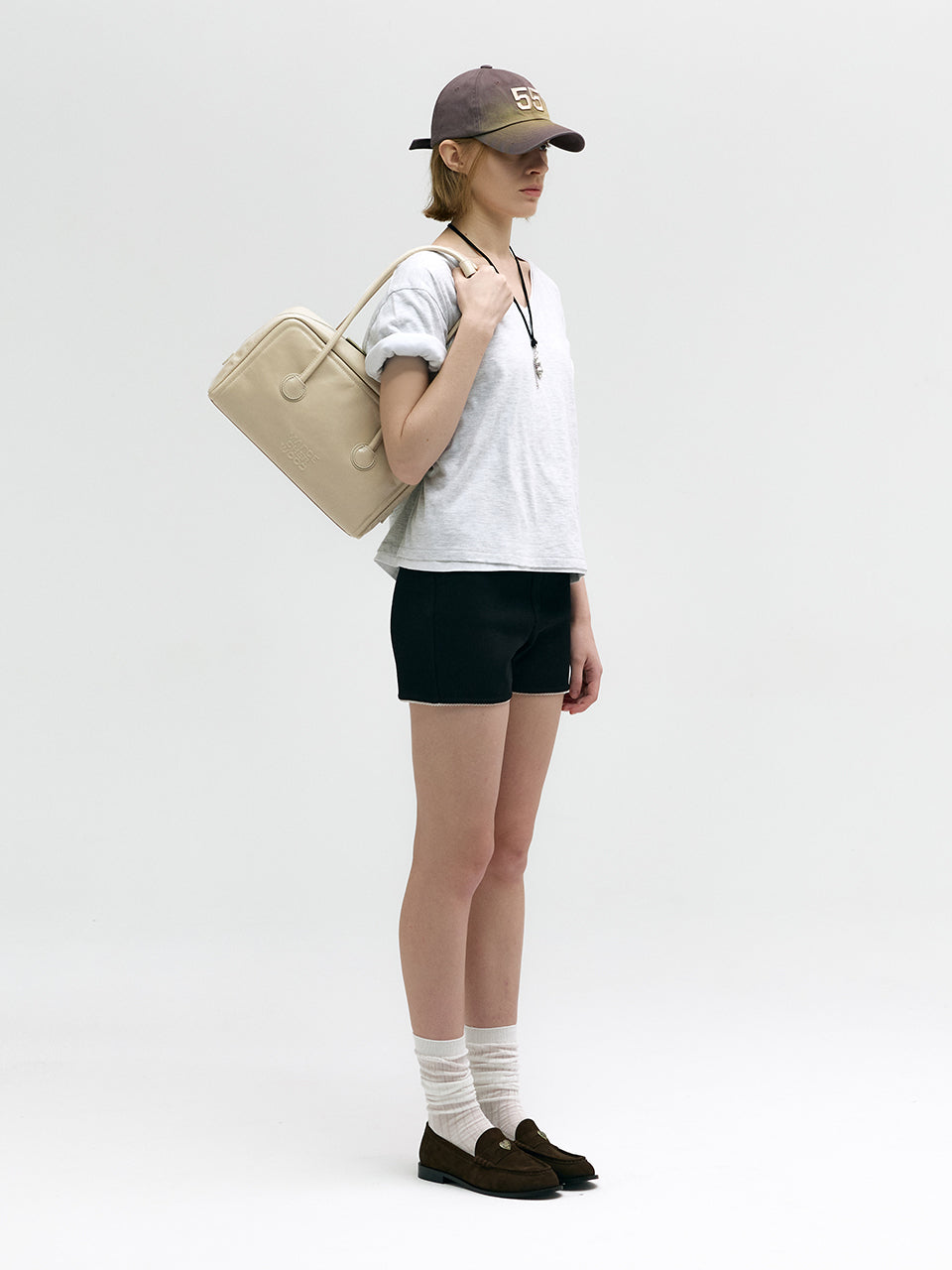 Marge Sherwood - Soft Boston (Cream Beige Crinkle) product image 6 | TRAB K-Fashion Australia