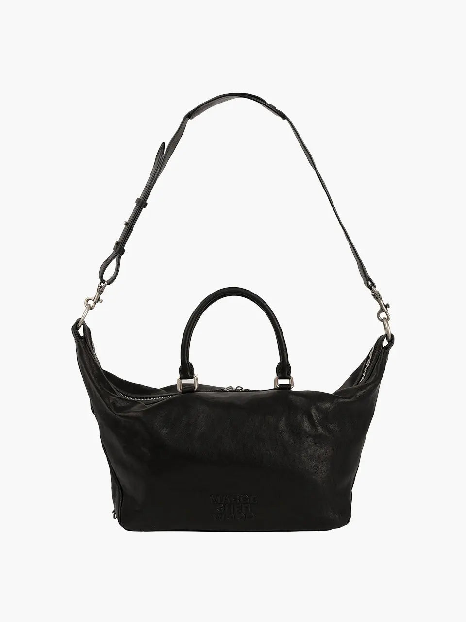 Marge Sherwood - Dumpling Tote (Black Washed Nappa) product image 4 | TRAB K-Fashion Australia