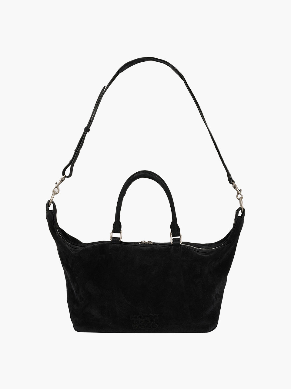 Marge Sherwood - Dumpling Tote (Black Suede) product image 8 | TRAB K-Fashion Australia