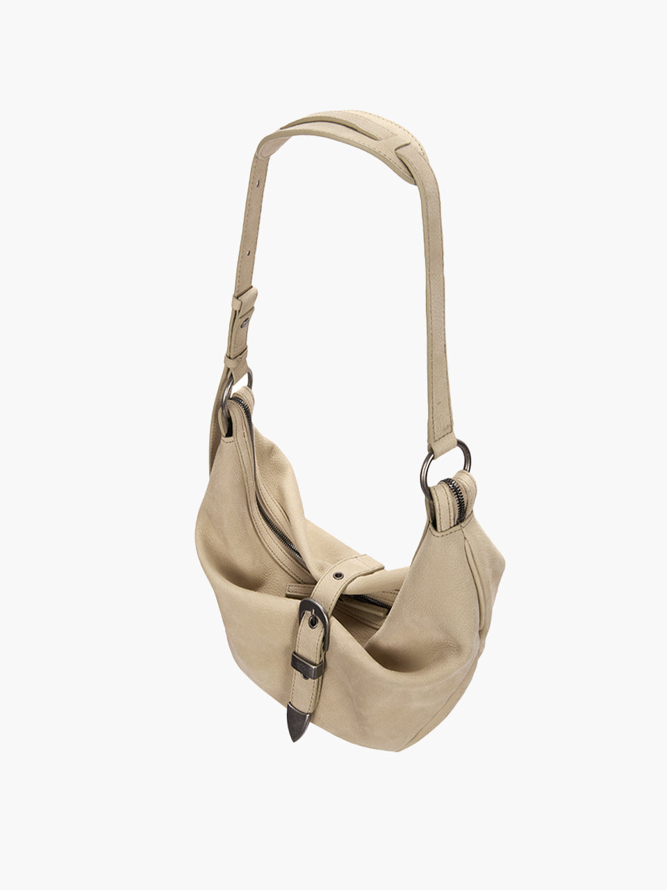 Marge Sherwood - Belted Hobo Medium (Nude Nubuck) product image 6 | TRAB K-Fashion Australia