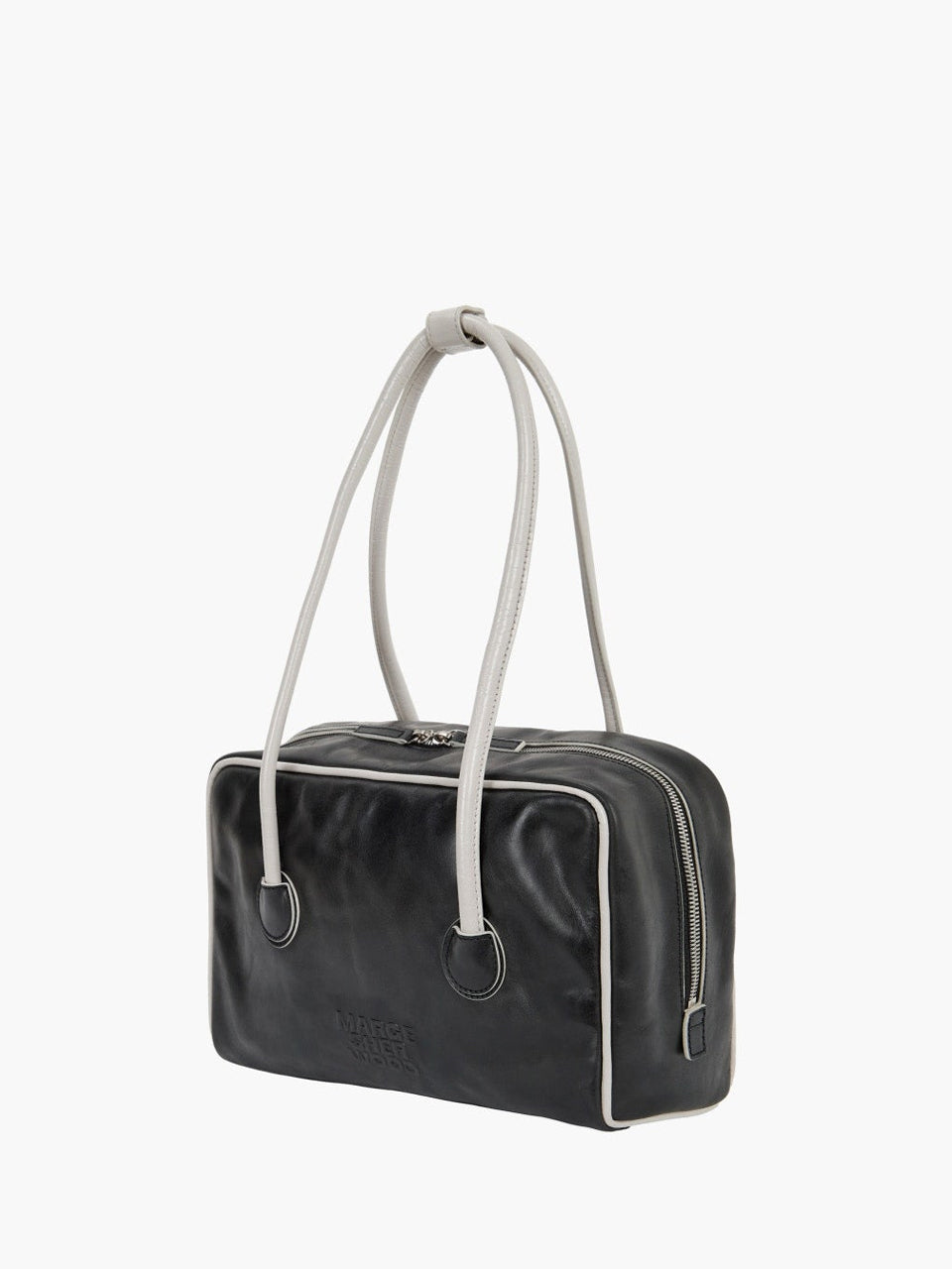 Marge Sherwood - Soft Boston Piping (Black Pull-Up+Light Grey Crinkle) product image 6 | TRAB K-Fashion Australia